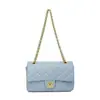 Bolso de Hombro con Cadena de Rombo Pequeño Fragante Transfronterizo Nuevo Lujo Ligero Versátil Moda Alta Calidad Para Viajes Cotidianos Bolso Cruzado de Moda