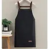 Avental Impermeável e à Prova de Óleo Doméstico Fofo Estilo Japonês Estilo Coreano Moda Masculina e Feminina Avental de Cozinha Roupas de Trabalho Avental