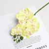 5 cabeças Phalaenopsis 3D flor artificial de filme DIY flor macia decoração de casamento de hotel flor falsa orquídea fábrica atacado