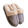 Pantufas de Algodão Masculinas Masculinas 2025 Novo Uso Externo Interno Casa Antiderrapante Anti-Odor Quentes Pantufas de Pelúcia Masculinas Uso Externo