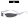 Estilo Europeo y Americano Personalizado Moda Callejera Retro Hip-Hop Gafas de Sol de Marco Pequeño Nuevas para Exteriores Conducción Protección Solar Gafas de Sol Transfronterizas