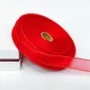 Nuevo Producto Cinta de Hilo con Borde Dorado de 2 cm Cinta Decorativa Cinta para Bodas Cinta de Regalo Flores DIY Empaque para Hornear Cinta
