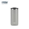 Tyeso Nueva Taza Térmica Portátil con Tapa abatible Taza para Beber Directamente Taza de Café Taza para Coche de Viaje Taza Refrigeradora