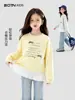 Ropa para Niños Sudadera de Encaje para Niñas 2026 Otoño Nueva Moda Elegante Ropa para Niños Niños Mayores Tops Casuales de Otoño