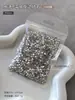 1440 decoraciones para arte de uñas de mini circonita, de punta y base plana, diamantes blancos biselados, lujo ligero, diamantes deslumbrantes para decoración de uñas