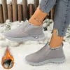 Zapatos de Algodón para Mujer Talla Grande Transfronterizos Zapatos para Mujer Comercio Exterior Botas de Nieve Forradas de Felpa Engrosadas Cálidas Botas Cortas Botas de Algodón para Mujer Botas de Mujer Venta al por Mayor