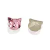 Dongzhou Cabeza de Gato Arte para Uñas Diamante Joyería Accesorios Punto Brillante Fondo Puntiagudo Diamante de Vidrio Nuevo Uña Diamante Pegajoso Uña Portátil Montículo de Uñas Diamante