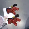 Grampo de Pônei Totalmente de Diamante Grampo Lateral para Franja Acessório de Cabelo Grampo para a Parte de Trás da Cabeça Estilo Grampo Acessório de Cabelo Grampo para Franja
