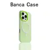 Funda de Doble Capa 2 en 1 para Serie iPhone 14, Elegante Carcasa Interior de Color Gelatina con Recubrimiento Suave Mate, Compatible con MagSafe, Funda Protectora Delgada a Prueba de Golpes