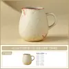 Xícara de Chá de Cerâmica Firestone Red Orchid Feita de Fábrica para Uso Doméstico, Bule de Chá de Alta Qualidade para Preparar Chá, Caneca de Chá Especial com Tampa Que Não Queima as Mãos