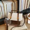 Nova Bolsa Color Block Feminina 2024 com Toque de Luxo, Pequena Bolsa Quadrada Exquisita e Fashion, Bolsa Transversal, Bolsa de Mão, Bolsa de Ombro