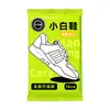 Toallitas Limpiadoras de Zapatos Blancos Yixinkei: No necesita agua, elimina eficazmente la suciedad sin dañar la superficie del zapato. Fórmula amigable con las manos, un imprescindible para viajar