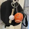 Llavero Colgante Mini Béisbol Transfronterizo Accesorios Deportivos Casuales Softbol Béisbol Pequeños Accesorios Fabricante de Manualidades