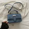 Bolso Pequeño Cuadrado de Un Hombro de Moda con Diseño de Nicho 2026 Otoño Nuevo Ligero Lujoso Estético Estilo Coreano Bolso de Mano Sencillo para Cruzar