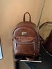 Mochila de Diseño Nicho Retro de Comercio Exterior para Mujer 2024 Nueva Moda Combinable Bolsa de Estudiante Mochila Pequeña Casual para Viaje