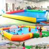 Piscina inflable grande y gruesa, piscina al aire libre, parque acuático para niños, equipo de bote para sacudir las manos, piscina para atrapar peces en el agua