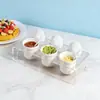 Estante de Acrílico para Condimentos de Venta Caliente Transfronterizo, Estante Exhibidor de Condimentos para Mesa de Buffet, Estante de Almacenamiento para Encimera de Cocina, Almacenamiento para Restaurante