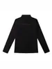 Nueva colección de otoño e invierno: Top base de cuello medio para mujer con detalle de cadena en el pecho, un top ajustado elegante y cálido, perfecto como capa interior o una camiseta moderna