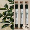 Incensos em Vareta Folha Luyou, Aromaterapia Natural Artesanal Tradicional Esfregado à Mão, Sândalo e Agarwood, Purifica o Campo Magnético, Fragrância para Ambientes Internos, Incenso Atrai Riqueza