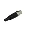 P667 MINI kanong carong feminino MINI Caron plug microfone sem fio de 3 núcleos cabeça de microfone cartão máquina de bolsa de cintura do fazendeiro