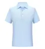 Camisa polo de manga curta 230g em algodão amônia líquida, cor sólida, gola sem costura, com logo estampado e bordado, para lazer ao ar livre e esportes