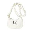 Bolso Cruzado de Hombro con Pliegues de Mariposa Texturizados Versátil Estilo Nuevo 2026 para Mujer, Bolso Cruzado de Moda Tendencia Primavera y Verano