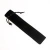 Fabricantes diretos atacado bolsa de boca de feixe flanela dupla face placa de negócios caneta bolsa de presente bolsa de papelaria portátil capa protetora