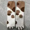 Calcetines gruesos de coral fleece para mujer, calcetines de felpa para el hogar de invierno, calcetines gruesos de toalla postparto, calcetines de confinamiento, calcetines para dormir de otoño e invierno