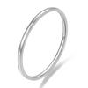 Anillo Mobius de 1 mm Tricolor Acero de Titanio Pulido Oro de 18 Quilates Versátil para Pareja Simple de Acero Inoxidable Venta al por Mayor para Mujeres
