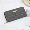 Nova Moda Estilo Coreano Carteira Pequena de Fragrância Feminina Longa Simples Estudante Multi-Slots para Cartão Porta-Cartão de Grande Capacidade Porta-Moedas