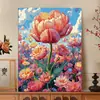 Pintura al Óleo Digital al por Mayor Pintura al Óleo DIY Colorear Florales Alféizar de Ventana Flor Pintura al Óleo Relleno Pintura Decorativa Simple