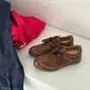 Zapatillas de Entrenamiento Alemanas Estilo Motocicleta Deportivas Casuales para Mujer, Nuevo Modelo Primavera 2026, Zapatos Elásticos, Zapatillas de Entrenamiento Alemanas de Cuero de Microfibra