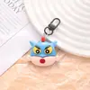 Llavero de Emoji de Avatar Cadena para Funda de Teléfono Móvil DIY Correa de Mano Colgante Cubierta Protectora para AirPods Auriculares