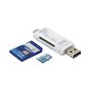 Lector de tarjetas micro Android de alta velocidad USB 2.0, modelo privado transfronterizo, tipo C, para teléfono móvil, computadora, lector de tarjetas OTG de doble uso