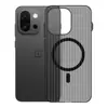 Adecuado para funda de teléfono OnePlus 13T, cubierta protectora ultra delgada corrugada con succión magnética Magsafe para OnePlus 13, mate, anti-caídas