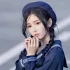 Nuevo Sombrero Redondo de Fieltro de Lana Estilo Japonés Lindo Suave para Chica Ala Enrollada Estilo Universitario Sombrero Jk Otoño Invierno