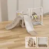 Estrutura de Escalada com Escorregador Balanço para Bebê Piscina de Bolinhas para Crianças Bolas Oceânicas Brinquedo Combinado Interno Externo Uso Doméstico