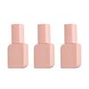 Botella de esmalte de uñas rosa 10ml 15ML botella de esmalte de uñas botella de vidrio gran capacidad botella de vidrio para esmalte de uñas
