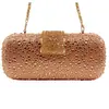 Clutch Nova Bolsa de Noite Incrustada de Diamantes Luxo Acessível Brilhante de Dupla Face Cheia de Diamantes Quentes Bolsa de Mão Feminina Bolsa de Noite para Banquete Europeu e Americano
