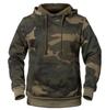 Comércio Exterior Moda Europeia e Americana Marca Outono e Inverno Suéter Camuflado Jaqueta com Capuz de Manga Longa Masculina Hoodie de Lã com Transferência de Calor