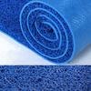 Alfombra comercial de seda con anillo para pies, felpudo antideslizante para puerta, corte doméstico, absorbente de agua, área libre de ascensores, plástico
