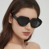 Gafas de sol de moda para chicas sexys, estilo hip hop, personalizadas, con montura gruesa, 5494, estilo sapo, exageradas, con protección UV, para fotos callejeras.