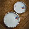 Vintage Blanco Luna Ru Kiln Olla Plato para Fruta Soporte para Olla Tapa Tazón Soporte para Té Bandeja de Cerámica Toalla para Olla Bandeja Pequeña para Té Plato para Burbujas Secas
