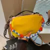 Nueva moda transfronteriza para exteriores, dopamina, multifuncional, portátil, para viajes, senderismo, correr, fitness, bolsa cruzada tipo almohada