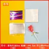 Saco de embalagem para pirulito conjunto de três peças doce artesanal caseiro queijo chocolate saco transparente arame de amarrar palito de papel palito