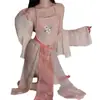 Lingerie Sexy, Pijama Bordado Sexy Estilo República da China, Hanfu Antigo, Puro Desejo, Traje Quente de Uniforme Tentador para Mulheres