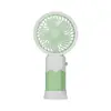Nuevo ventilador de aire acondicionado USB portátil de pelo liso de fábrica con ventilador de enfriamiento por agua helada, ventilador de escritorio conveniente de 3 velocidades para oficina