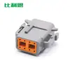 Conector Impermeable Automotriz Doméstico Dtm06-8S Conector de Enchufe para Excavadora Conector de Terminal Hembra de 8 Orificios