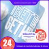 Etiqueta de transferência térmica de silicone Oeko personalizada para roupas, impressão térmica, letras, placa grossa, logotipo estéreo 3D, etiqueta de silicone quente