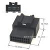 Dj7185-1.0/1.6-11/21 Conector Automotivo para Buick Regal/Maibao Chicote de Fios Macho e Fêmea de 18 Pinos Carcaça Plástica
